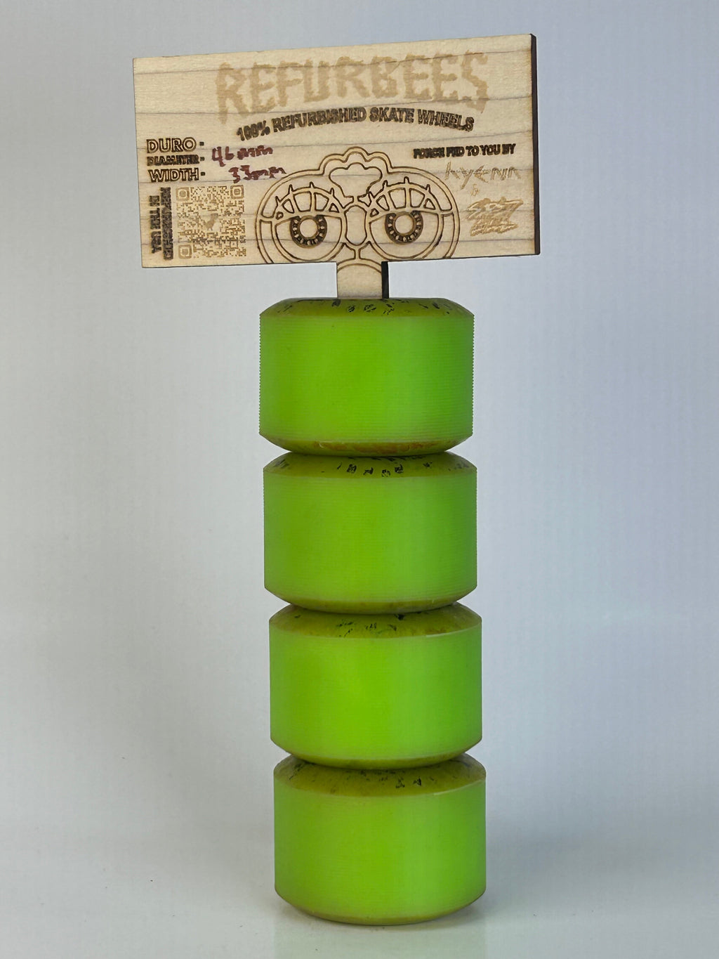 Refurbees Spits 46mm 99A Green